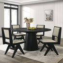 Tottenham 59" Round Dining Table - Jay's Mattress Plus (NY)