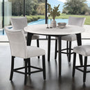 Sabro 5 Pc Counter Ht Table Set Black - Jay's Mattress Plus (NY)
