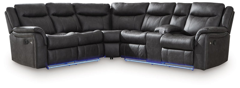 Sultan Meadow Reclining Sectional - Jay's Mattress Plus (NY)