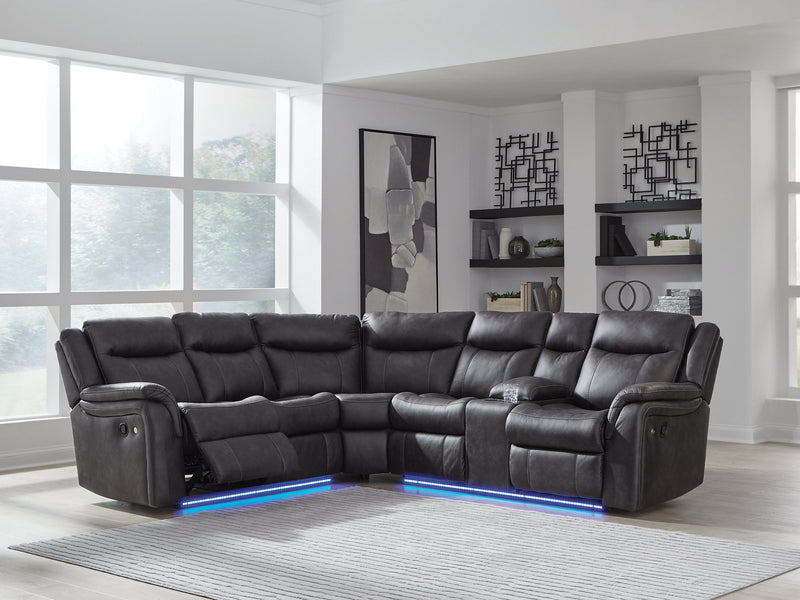 Sultan Meadow Reclining Sectional - Jay's Mattress Plus (NY)