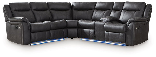 Sultan Meadow Reclining Sectional - Jay's Mattress Plus (NY)
