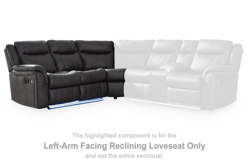 Sultan Meadow Reclining Sectional - Jay's Mattress Plus (NY)