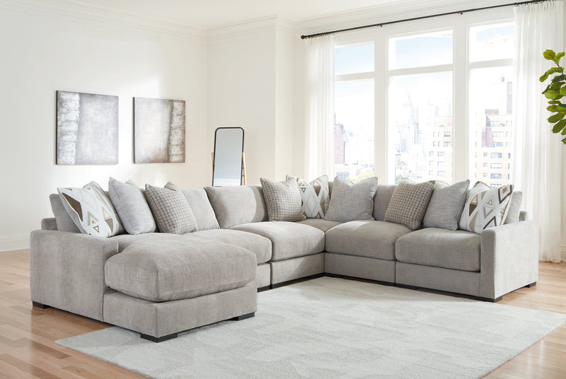 Aslan Court Sectional with Chaise - Jay's Mattress Plus (NY)