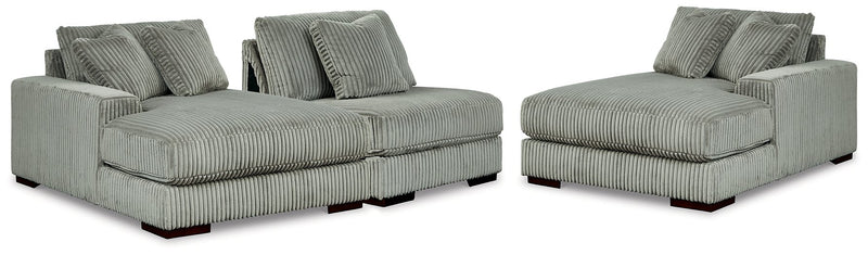 Lindyn Sectional with Double Chaise - Jay's Mattress Plus (NY)