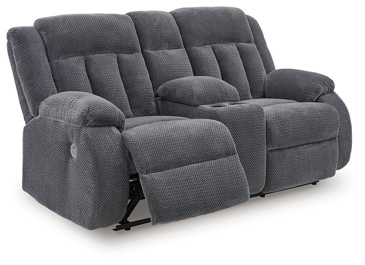 Observation Power Reclining Loveseat with Console - Jay's Mattress Plus (NY)
