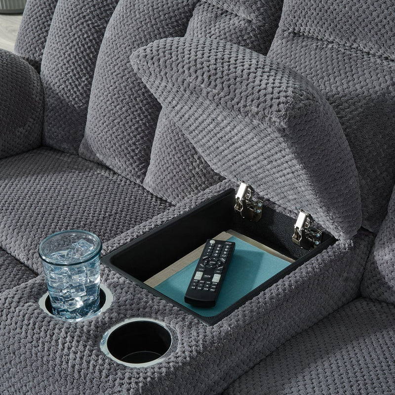 Observation Power Reclining Loveseat with Console - Jay's Mattress Plus (NY)