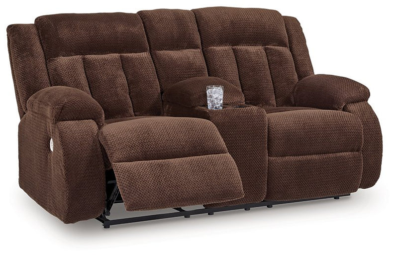 Observation Power Reclining Loveseat with Console - Jay's Mattress Plus (NY)