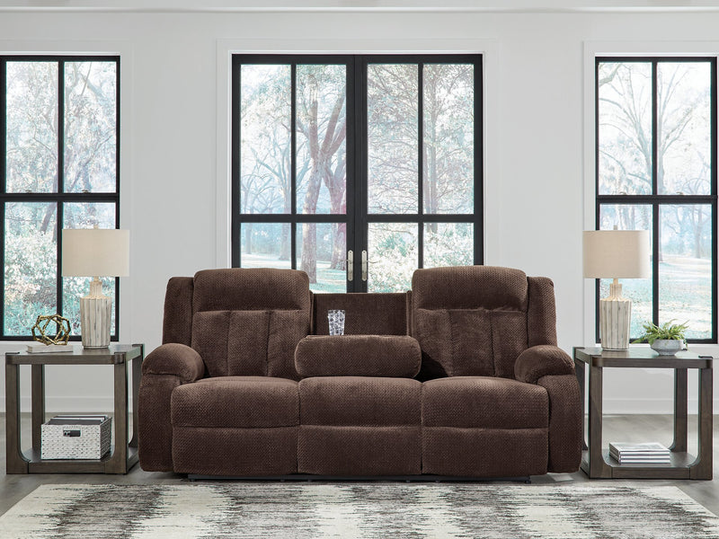 Observation Power Reclining Sofa with Drop Down Table - Jay's Mattress Plus (NY)