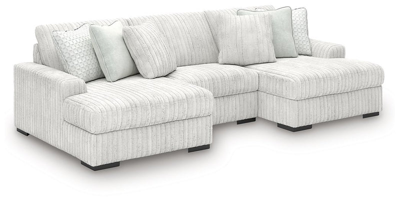 Stupendous Sectional with Double Chaise - Jay's Mattress Plus (NY)
