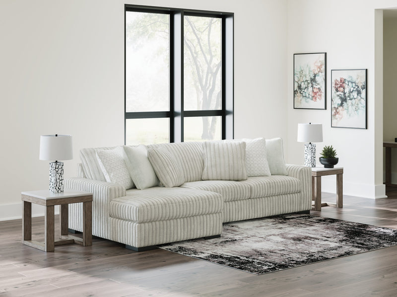 Stupendous Sectional with Double Chaise - Jay's Mattress Plus (NY)