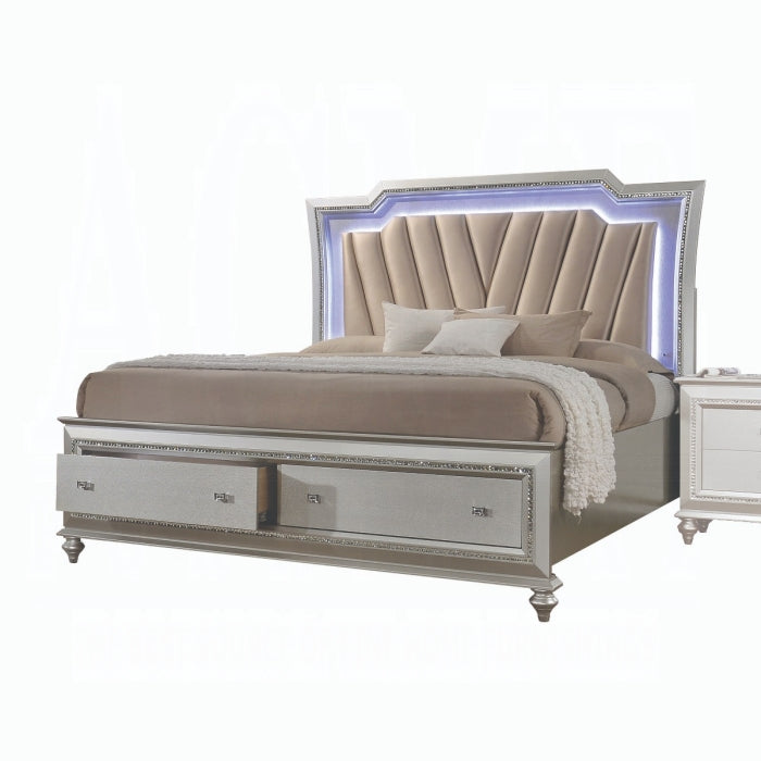 Kaitlyn CK Bed With Led and Storage - Jay's Mattress Plus (NY)