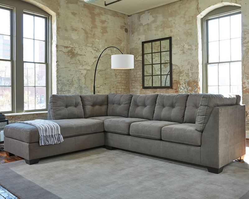 Pitkin 2-Piece Sectional with Chaise - Jay's Mattress Plus (NY)