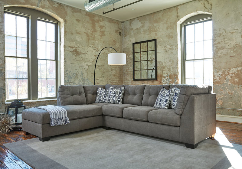 Pitkin 2-Piece Sectional with Chaise - Jay's Mattress Plus (NY)