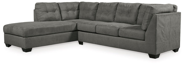 Pitkin 2-Piece Sectional with Chaise - Jay's Mattress Plus (NY)