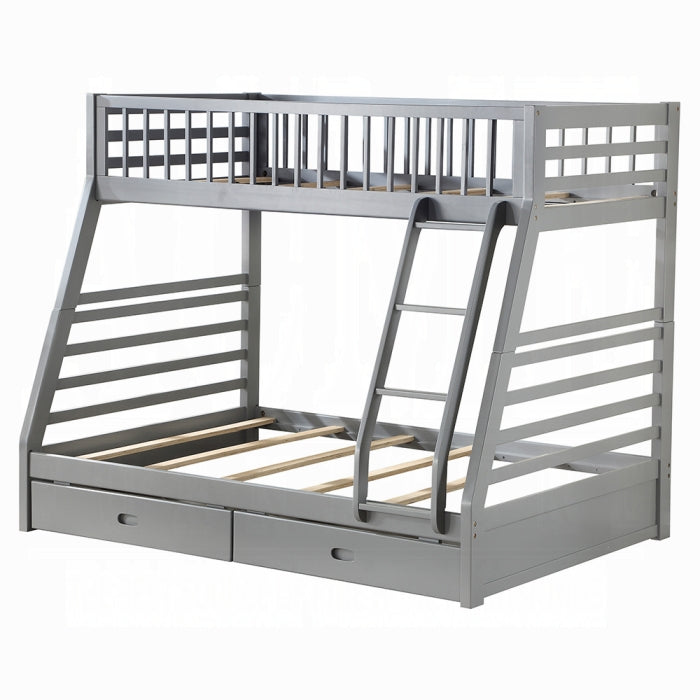 Jason Twin-Full Bunk Bed With Storage - Jay's Mattress Plus (NY)