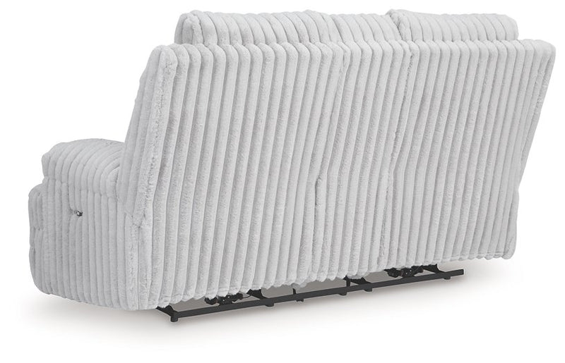 Rhines Falls Power Reclining Loveseat with Console - Jay's Mattress Plus (NY)