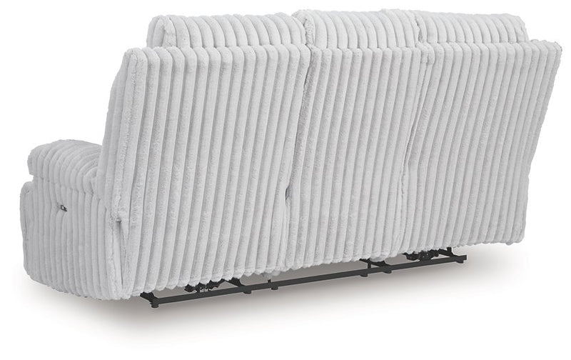 Rhines Falls Power Reclining Sofa with Drop Down Table - Jay's Mattress Plus (NY)