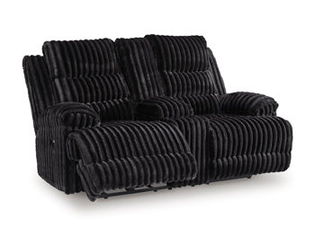 Rhine Falls Reclining Loveseat with Console - Jay's Mattress Plus (NY)