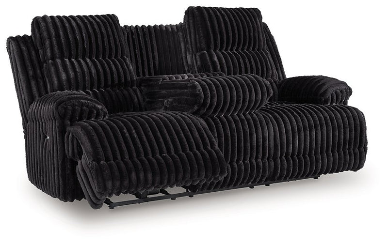 Rhine Falls Power Reclining Sofa with Drop Down Table - Jay's Mattress Plus (NY)