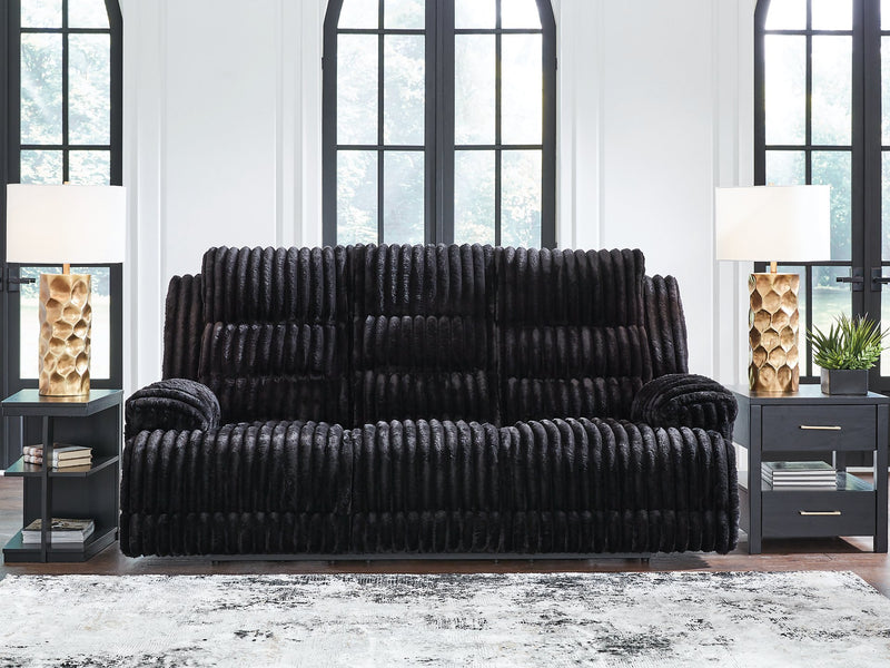 Rhine Falls Power Reclining Sofa with Drop Down Table - Jay's Mattress Plus (NY)