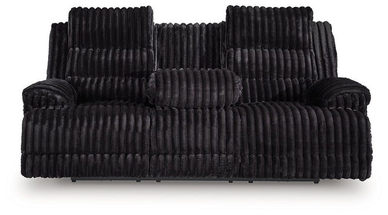 Rhine Falls Power Reclining Sofa with Drop Down Table - Jay's Mattress Plus (NY)