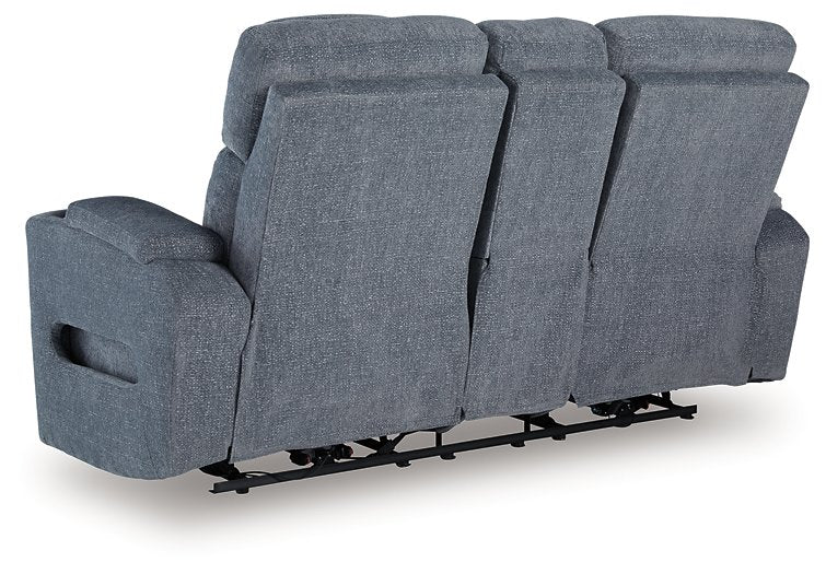 Studio Cave Power Reclining Loveseat with Console - Jay's Mattress Plus (NY)