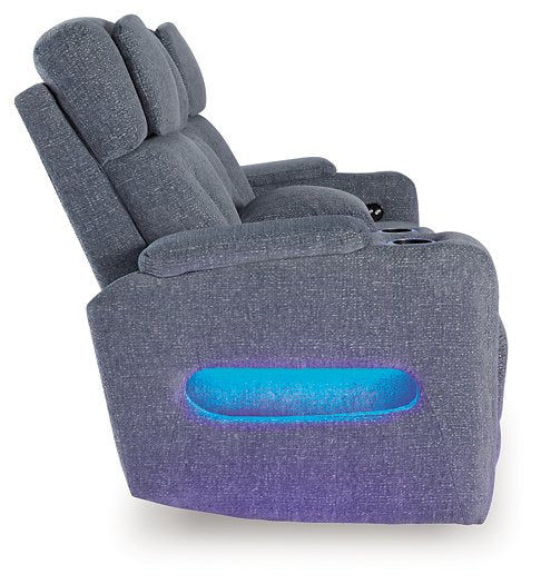 Studio Cave Power Reclining Loveseat with Console - Jay's Mattress Plus (NY)