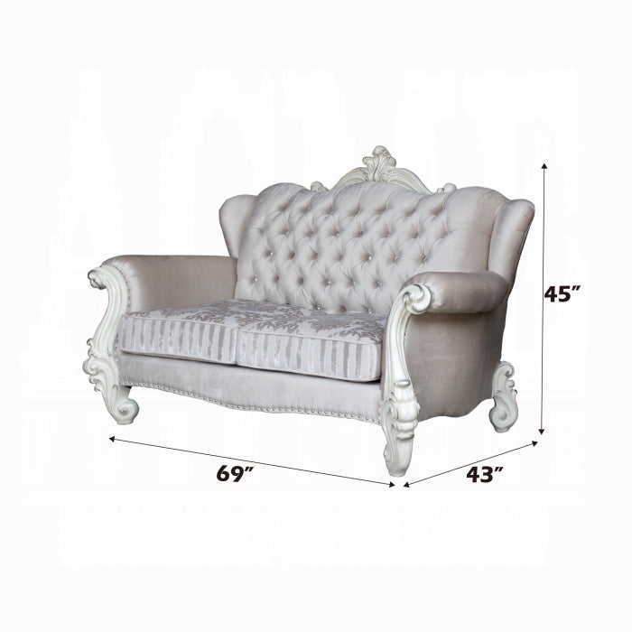 Versailles Loveseat With Pillows - Jay's Mattress Plus (NY)
