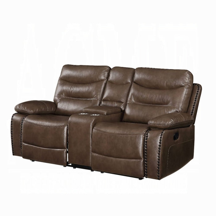 Aashi Motion Loveseat With Console - Jay's Mattress Plus (NY)