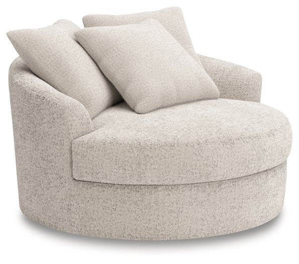 Cuddle Plush Oversized Swivel Accent Chair - Jay's Mattress Plus (NY)