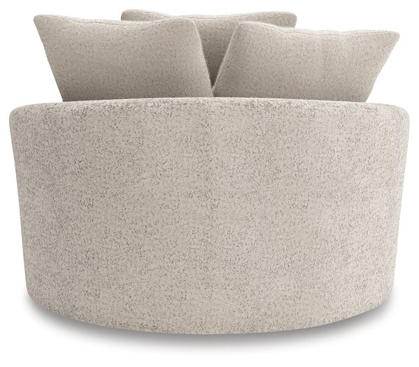 Cuddle Plush Oversized Swivel Accent Chair - Jay's Mattress Plus (NY)