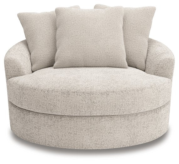Cuddle Plush Oversized Swivel Accent Chair - Jay's Mattress Plus (NY)