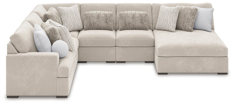 Cuddle Plush Sectional with Chaise - Jay's Mattress Plus (NY)