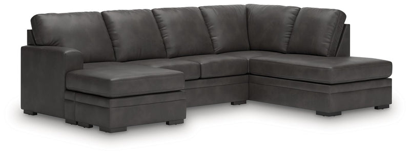 Lofton-Pike Sectional with Chaise - Jay's Mattress Plus (NY)