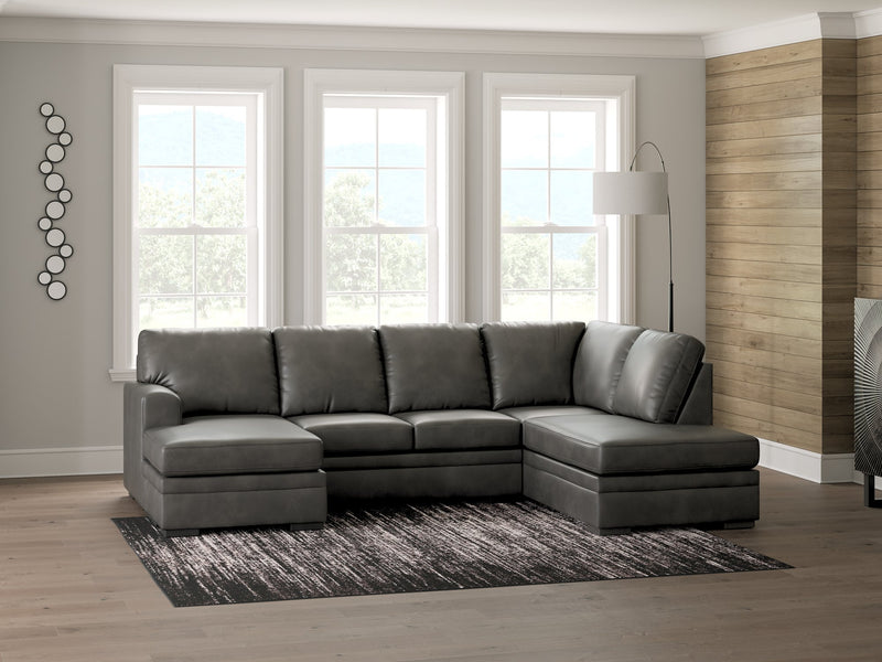 Lofton-Pike Sectional with Chaise - Jay's Mattress Plus (NY)
