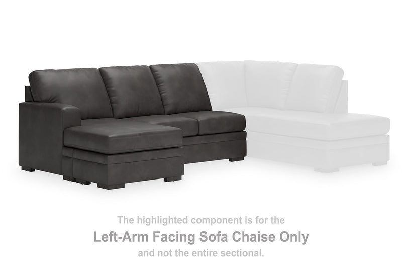 Lofton-Pike Sectional with Chaise - Jay's Mattress Plus (NY)