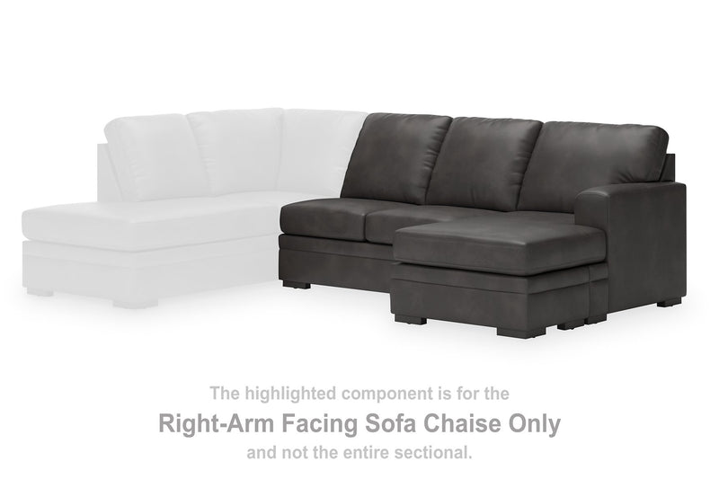 Lofton-Pike Sectional with Chaise - Jay's Mattress Plus (NY)