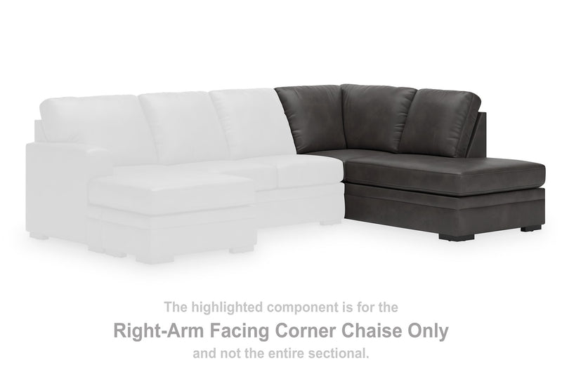 Lofton-Pike Sectional with Chaise - Jay's Mattress Plus (NY)