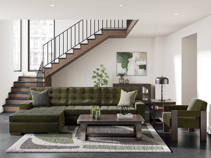 Caspian-Town Sectional with Chaise - Jay's Mattress Plus (NY)