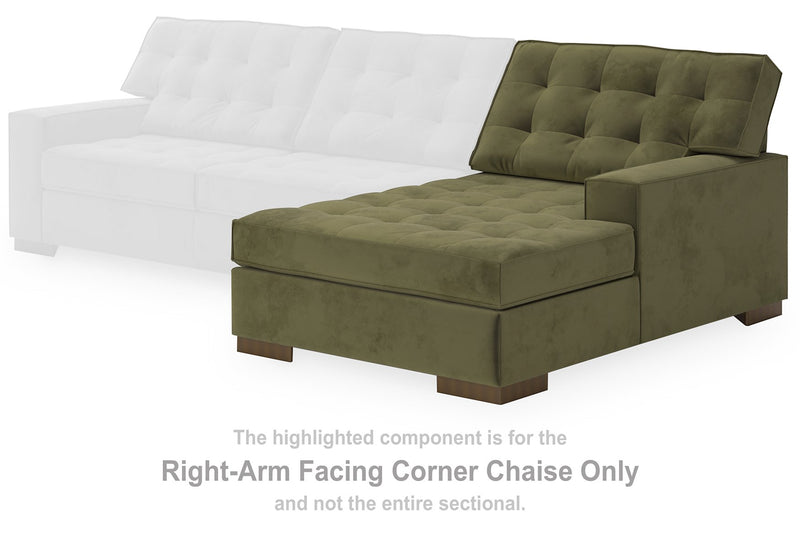 Caspian-Town Sectional with Chaise - Jay's Mattress Plus (NY)