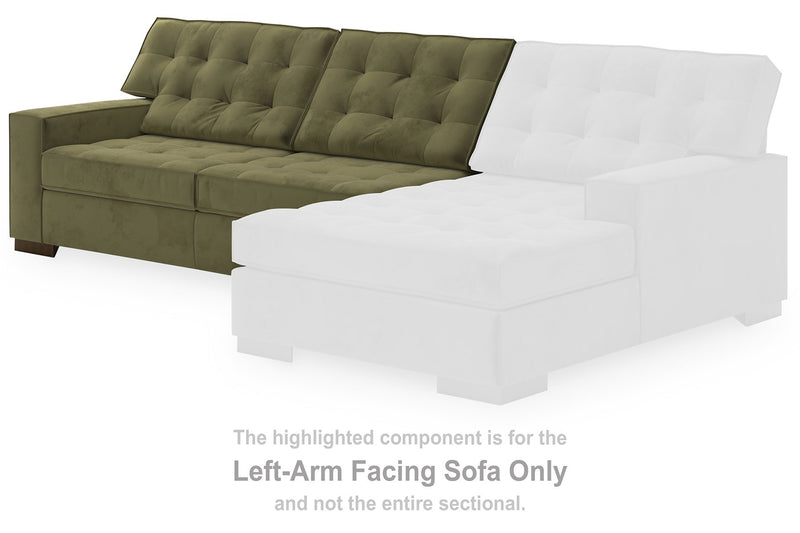 Caspian-Town Sectional with Chaise - Jay's Mattress Plus (NY)