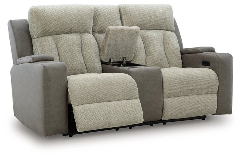 WhipLash Power Reclining Loveseat with Console - Jay's Mattress Plus (NY)