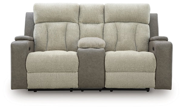 WhipLash Power Reclining Loveseat with Console - Jay's Mattress Plus (NY)