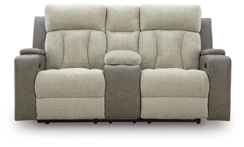 WhipLash Power Reclining Loveseat with Console - Jay's Mattress Plus (NY)