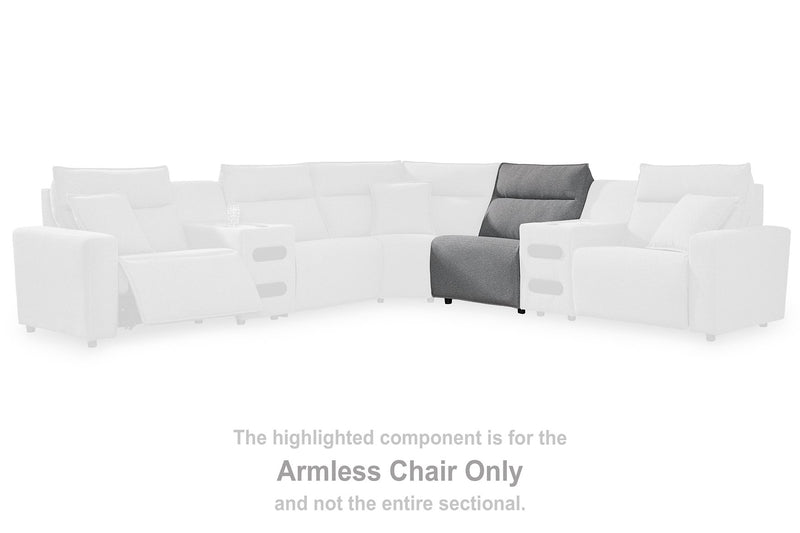 ModMax II Reclining Sectional with Chaise and Audio Console - Jay's Mattress Plus (NY)