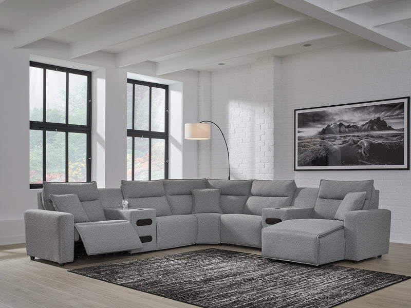 Modmax Power Reclining Sectional with Chaise - Jay's Mattress Plus (NY)