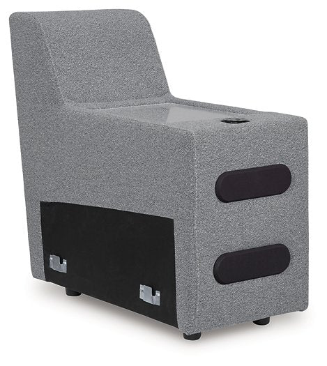 ModMax II Reclining Sectional with Chaise and Audio Console - Jay's Mattress Plus (NY)