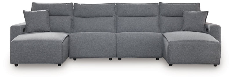 Modmax Power Reclining Sectional with Chaise - Jay's Mattress Plus (NY)