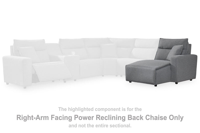 Modmax Power Reclining Sectional with Chaise - Jay's Mattress Plus (NY)