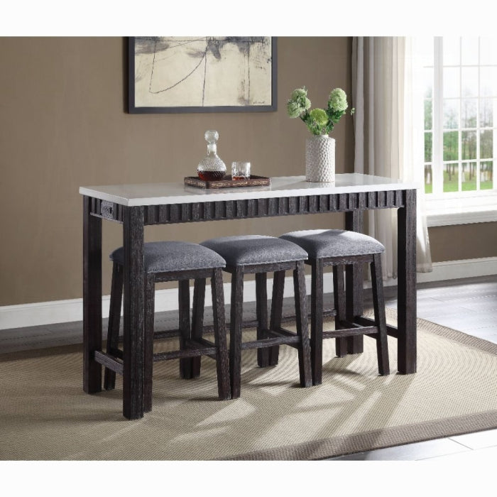 Necalli 4PC Pack Counter Height Table Set - Jay's Mattress Plus (NY)